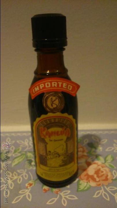 Botellas antiguas: botell&iacute;n kamun coffee cream - Foto 1