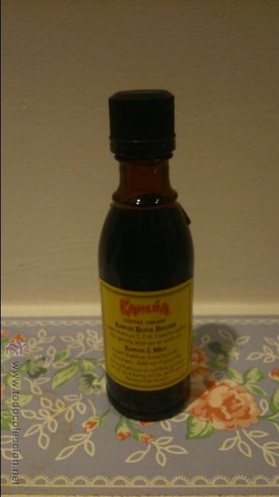 Botellas antiguas: botell&iacute;n kamun coffee cream - Foto 2