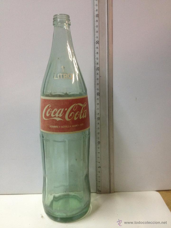 Botellas antiguas: COCACOLA 1 LITRO - Foto 1