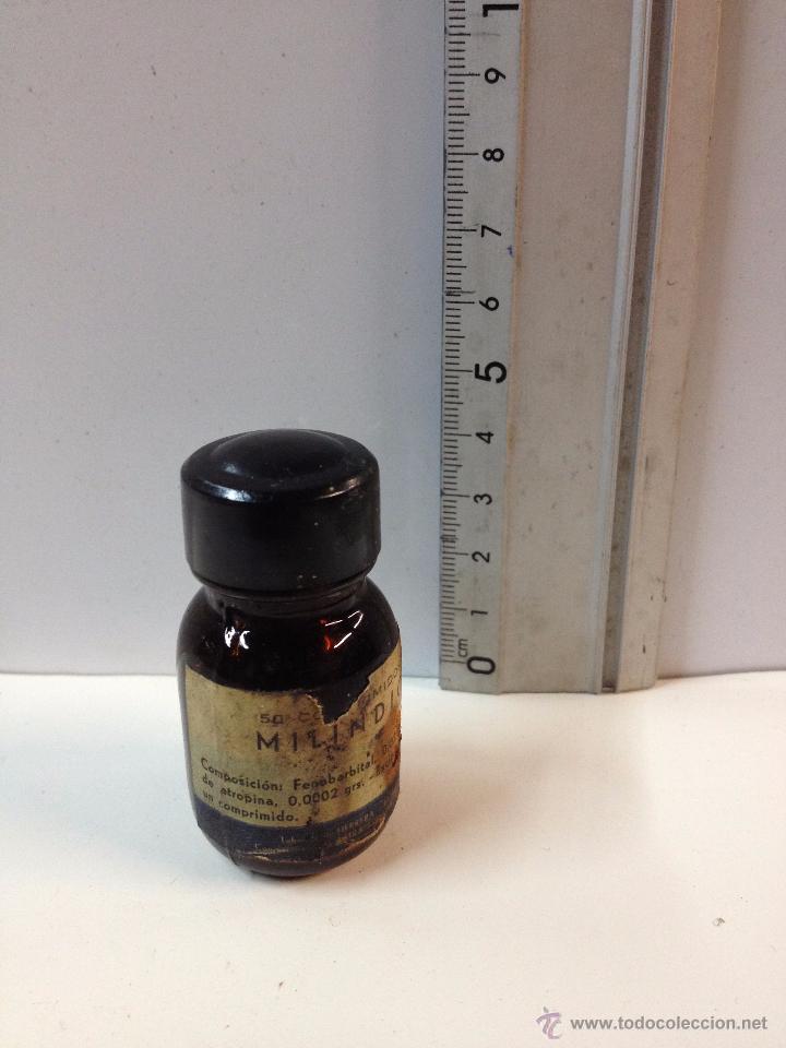 Botellas antiguas: BOTELLA COMPRIMIDOS LABORATORIOS HERRERA - Foto 1