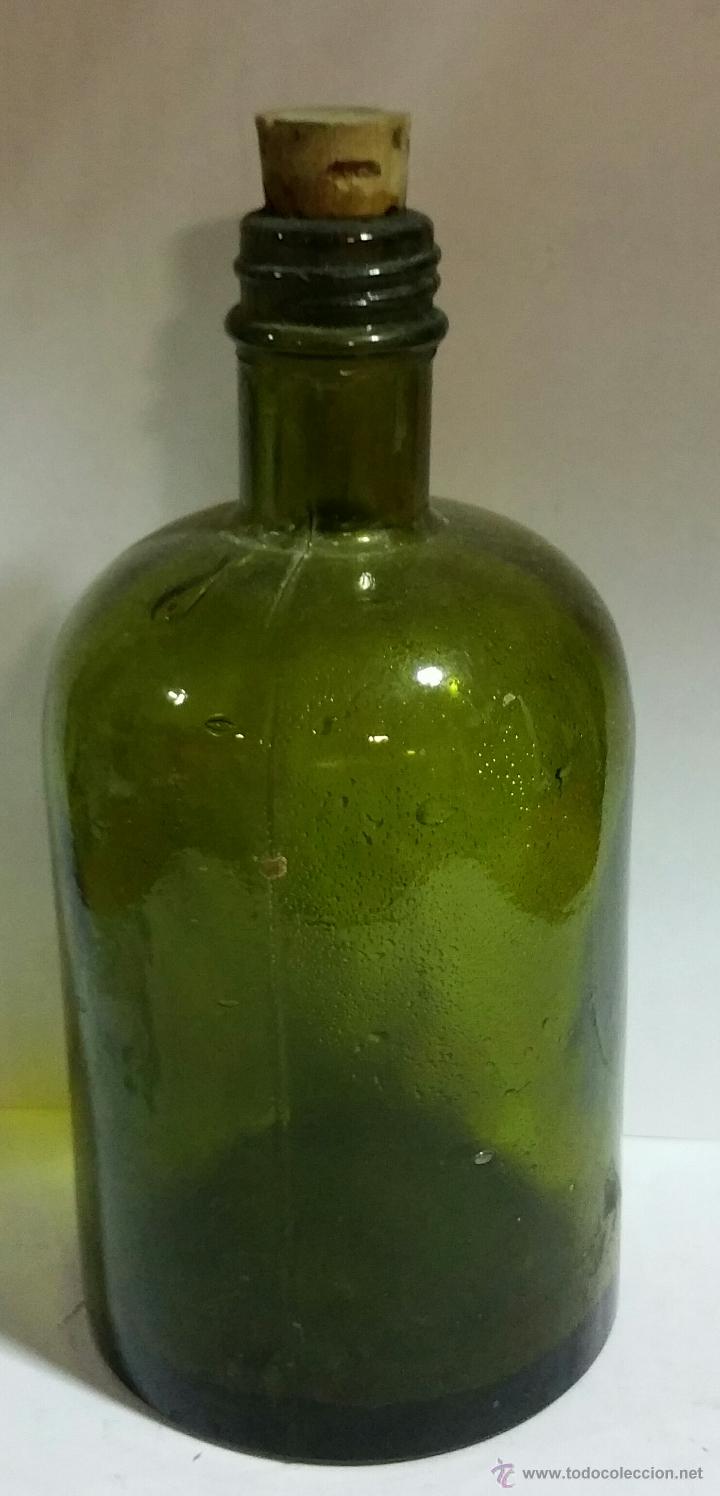 Botellas antiguas: Botella de Drogueria - Foto 1
