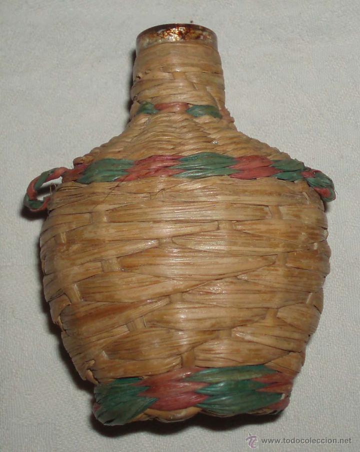 Botellas antiguas: mini garrafa o botella para licores - Foto 1