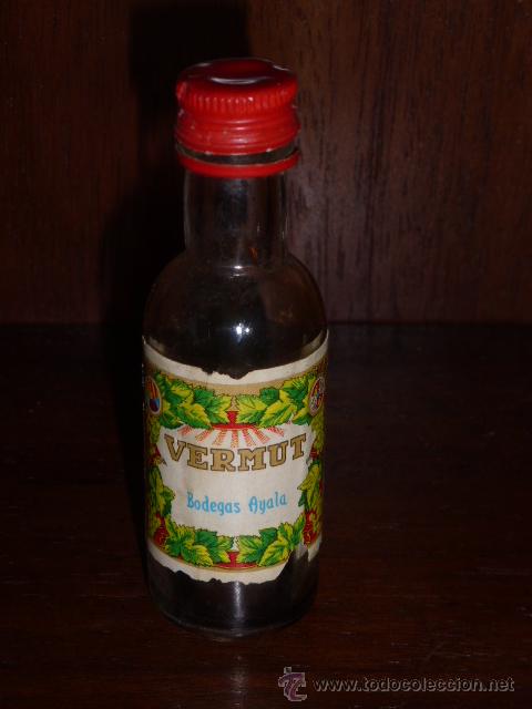 Botellas antiguas: BOTELLA O BOTELLIN DE VERMUT - Foto 1