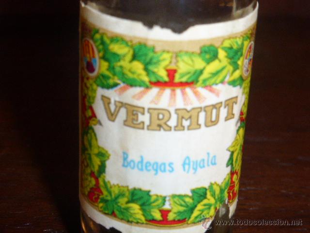 Botellas antiguas: BOTELLA O BOTELLIN DE VERMUT - Foto 2