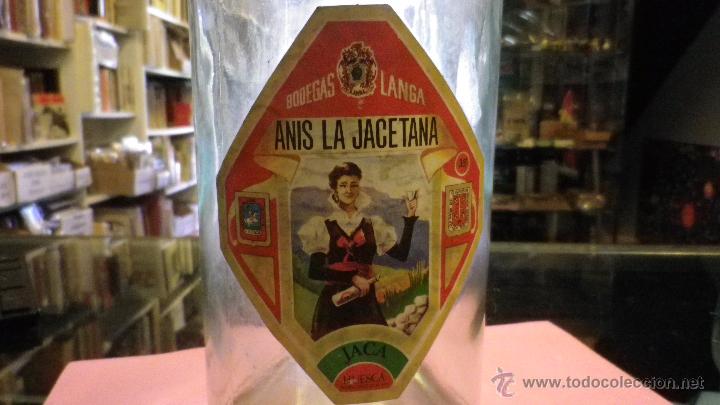 Botellas antiguas: botella de anisado de jaca - Foto 3