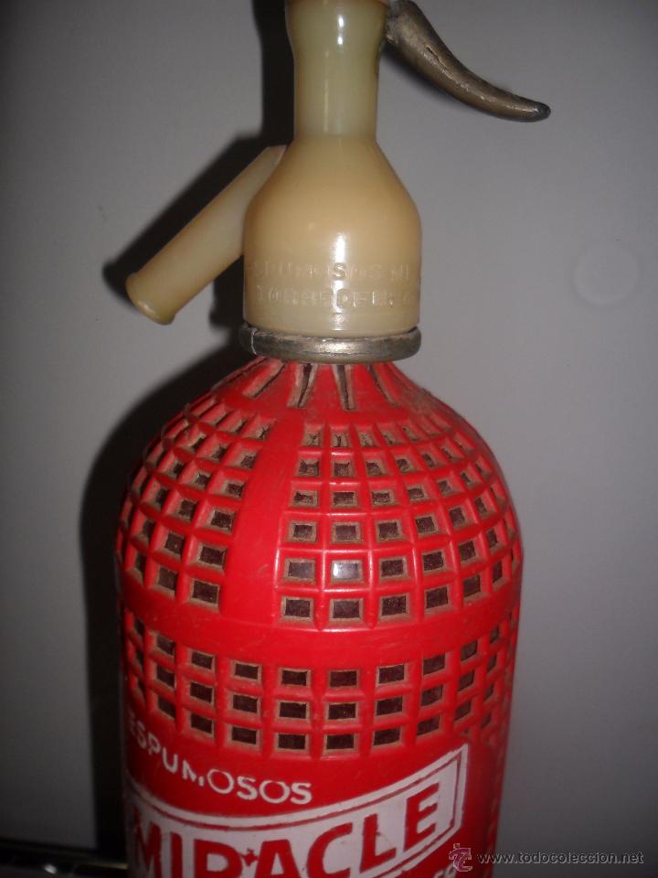 Botellas antiguas: Sif&oacute;n vintage - Foto 3