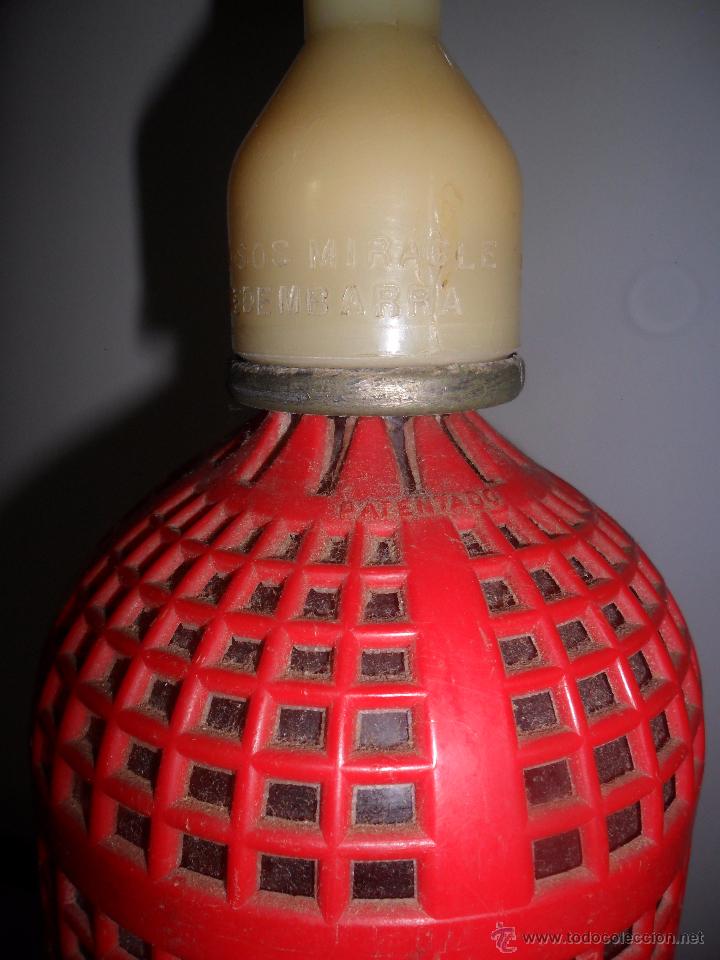 Botellas antiguas: Sif&oacute;n vintage - Foto 4