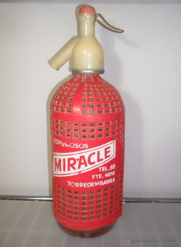 Botellas antiguas: Sif&oacute;n vintage - Foto 5