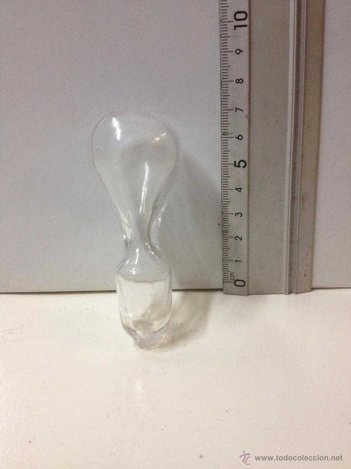 Botellas antiguas: tapon cristal licorera - Foto 1