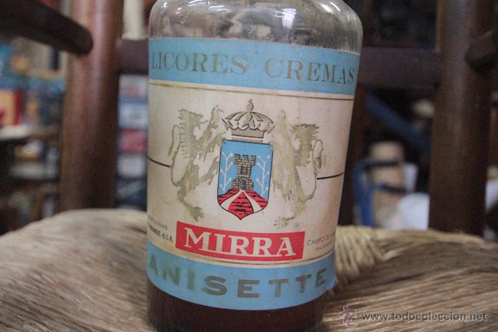 Botellas antiguas: BOTELLA ANISETTE, MIRRA - Foto 2
