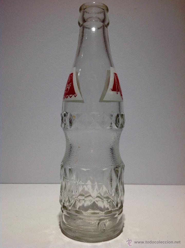 Botellas antiguas: ANTIGUA BOTELLA DE REFRESCO * CAMPING * - Foto 4