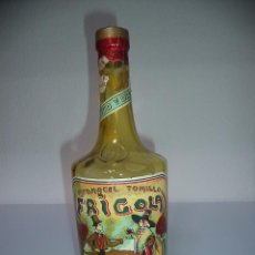 Botellas antiguas: BOTELLA DE LICOR FRIGOLA,IBIZA,ISLAS BALEARES,ORIGINAL,MUY BUEN ESTADO,VACÍA,ES LA DE LAS FOTOS