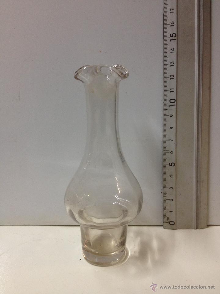 Botellas antiguas: ACEITERA CRISTAL - Foto 1