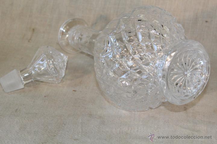 Botellas antiguas: botella de cristal - Foto 4