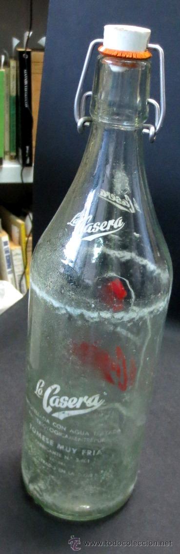 Botellas antiguas: BOTELLA LA CASERA - Foto 2