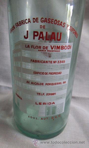 Botellas antiguas: BOTELLA GASEOSA MI LIMON - Foto 3