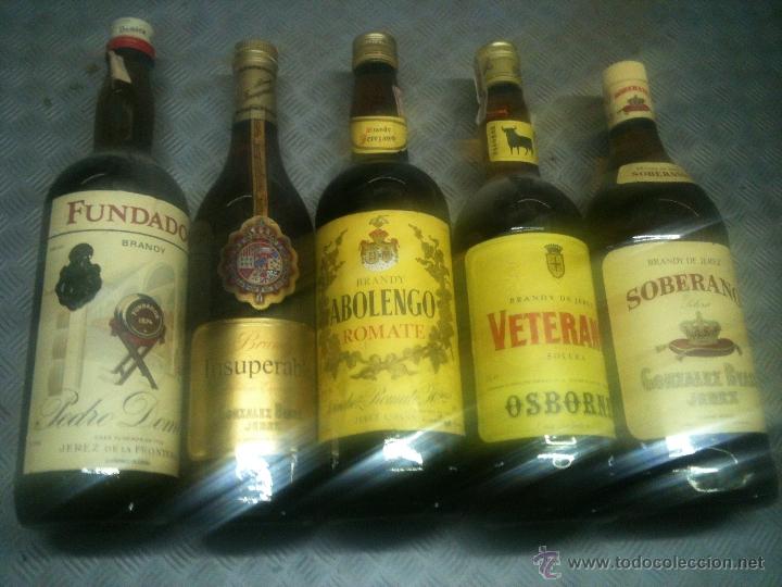Botellas antiguas: botellas sin abrir - Foto 1