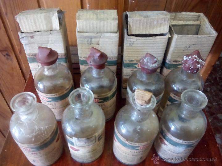 Botellas antiguas: antigua botella inu chinches - Foto 2