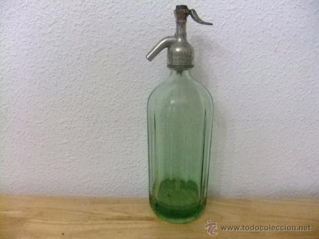 Botellas antiguas: BOTELLA SIFON CAPDEVILLA MOLLERUSA - Foto 1