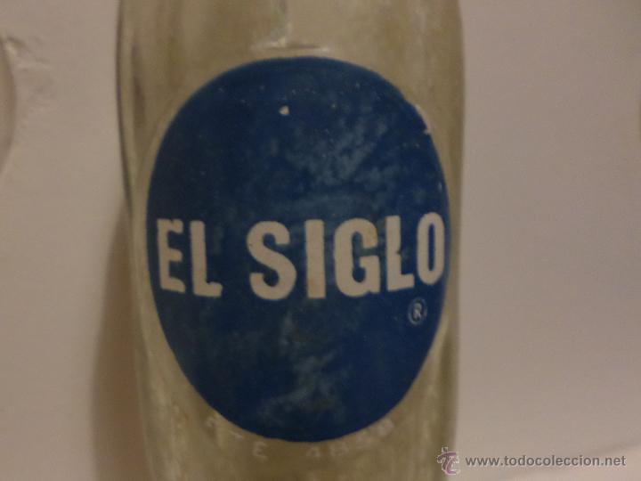 Botellas antiguas: BOTELLA DE GASEOSA EL SIGLO - Foto 2