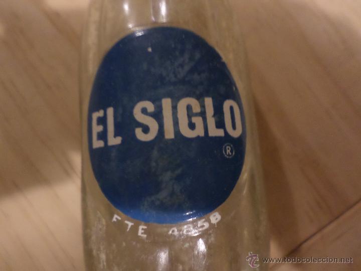 Botellas antiguas: BOTELLA DE GASEOSA EL SIGLO - Foto 3