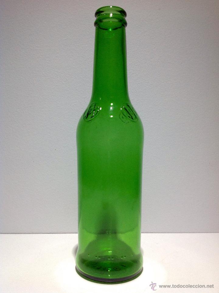 Botellas antiguas: ANTIGUA BOTELLA DE * MARTINI * LETRAS EN RELIEVE - Foto 1