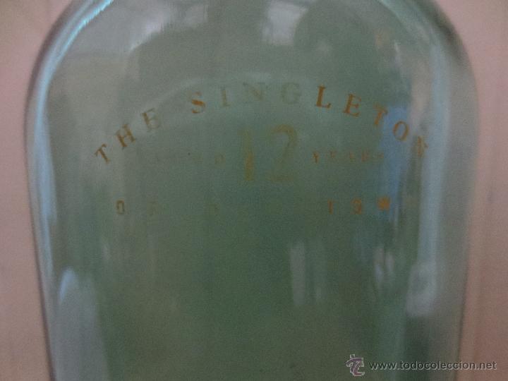 Botellas antiguas: bonita botella de whisky the singleton - Foto 2