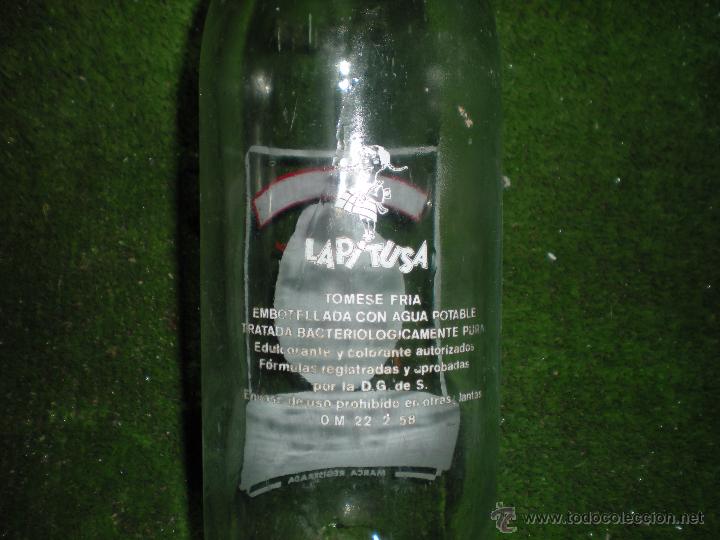 Botellas antiguas: Botella de gaseosa LA PITUSA - Foto 2