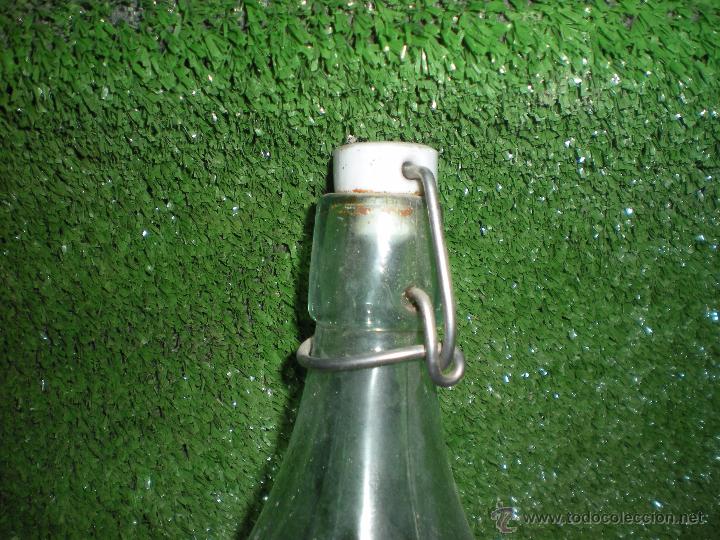Botellas antiguas: Botella de gaseosa CRISOL - Foto 3