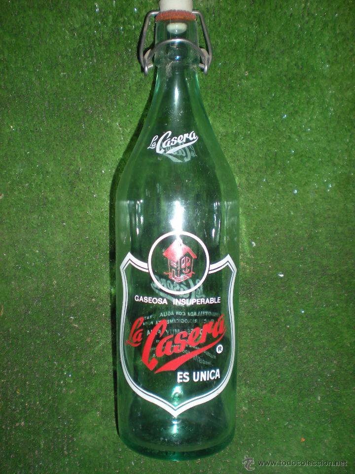 Botellas antiguas: Botella de gaseosa La Casera - Foto 1