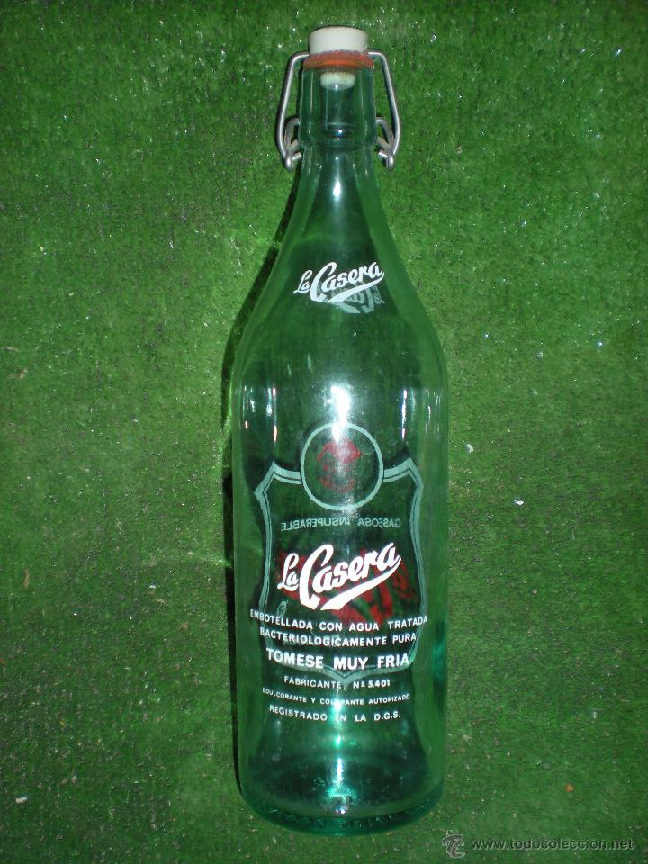 Botellas antiguas: Botella de gaseosa La Casera - Foto 2