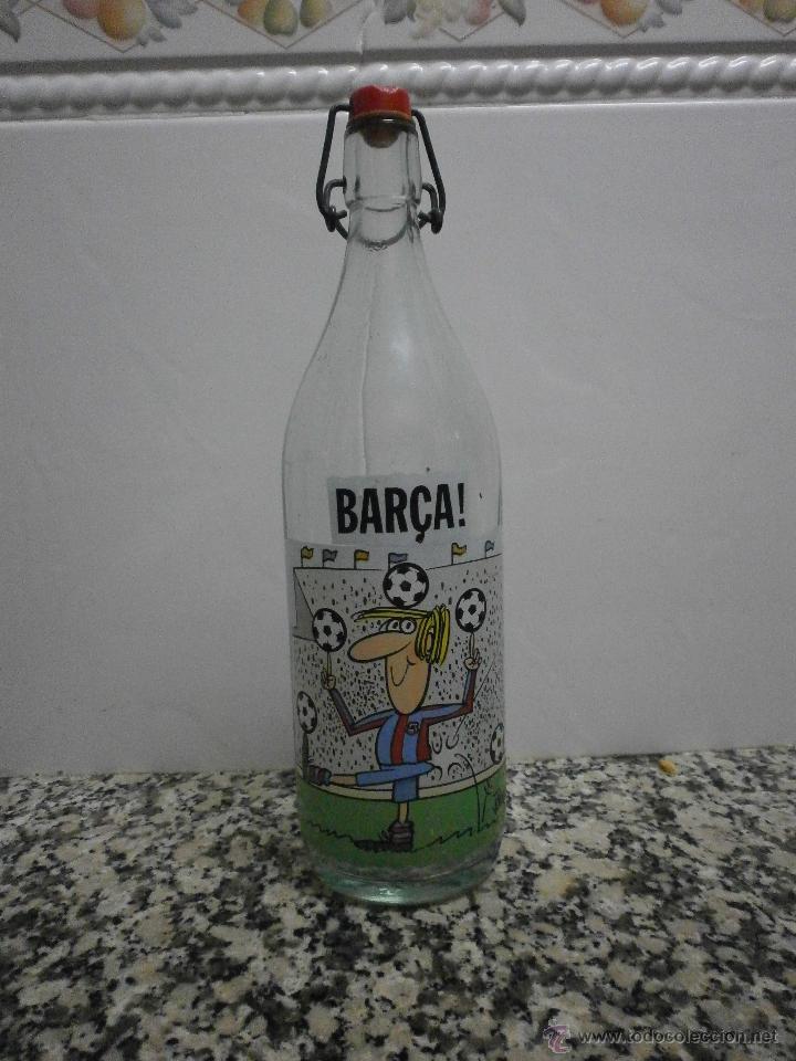 Botellas antiguas: BOTELLA BAR&Ccedil;A PINTADA JOTAUVE - Foto 1