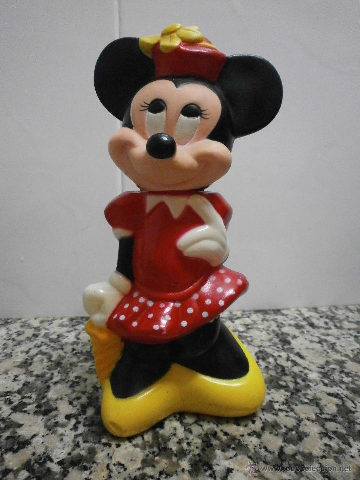 Botellas antiguas: BOTELLA PLASTICO DISNEY FIGURA MINI - Foto 1