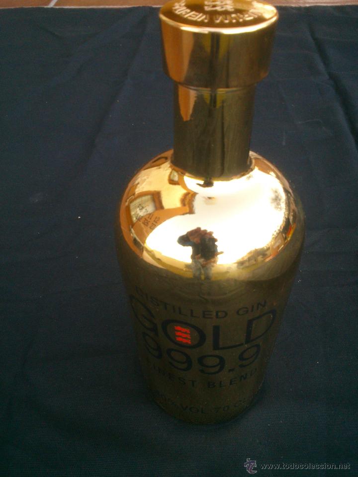 Botellas antiguas: GIN GOLD - Foto 2