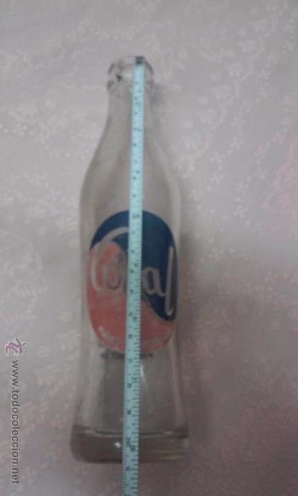 Botellas antiguas: BOTELL&Iacute;N CORAL REFRESCO NARANJA-LIM&Oacute;N - Foto 3
