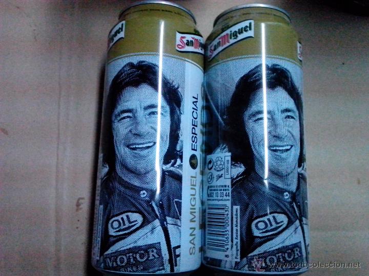 Botellas antiguas: lata de san miguel - Foto 1