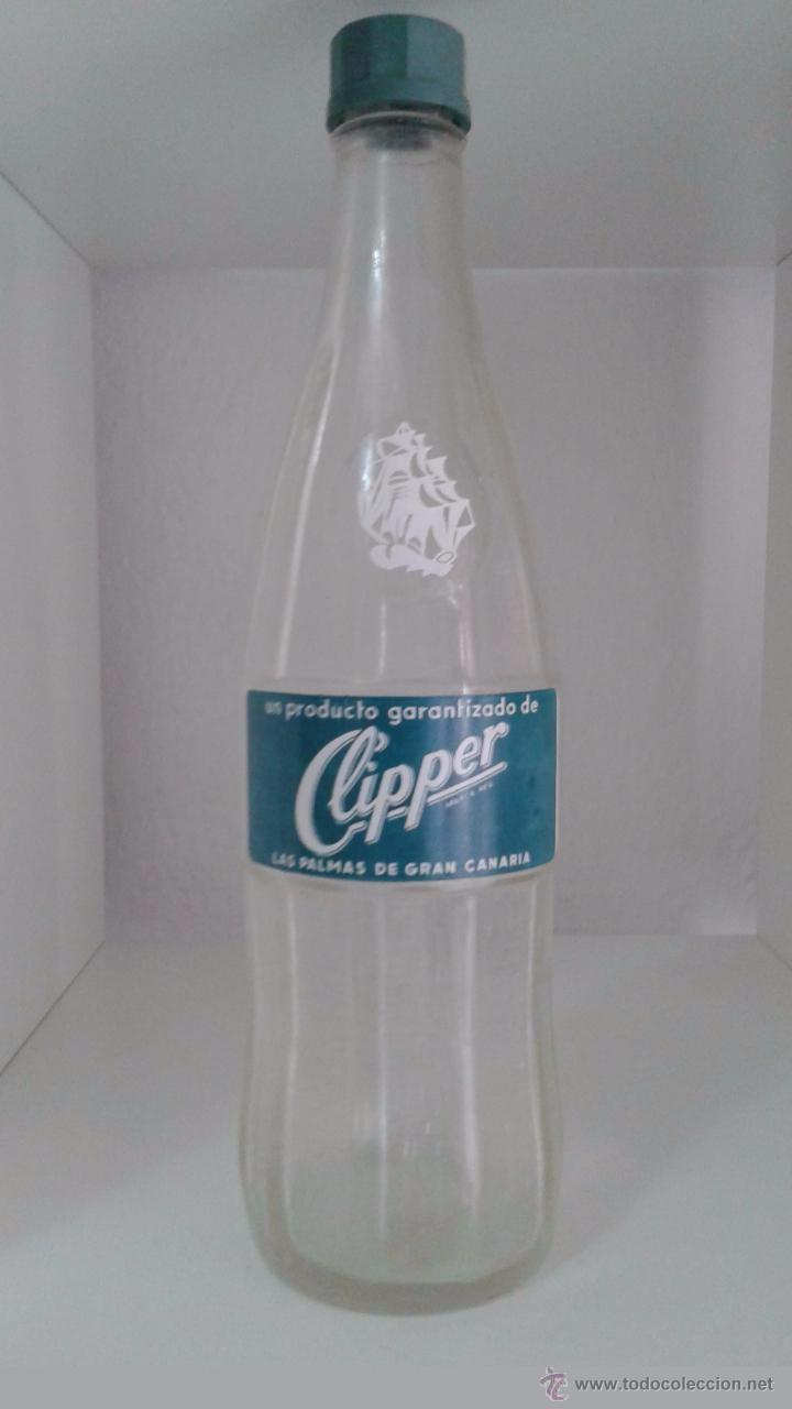 Botellas antiguas: Primera botella de CLIPPER - GRAN CANARIA - Foto 1