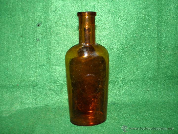 Botellas antiguas: BOTELLA HER PRODUCTOS BARCELONA - Foto 1
