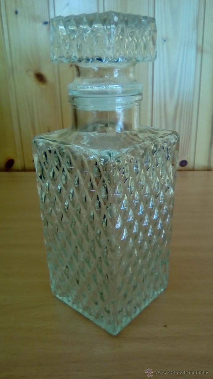 Botellas antiguas: LOTE DE LICORERAS Y CUBITERA - Foto 3