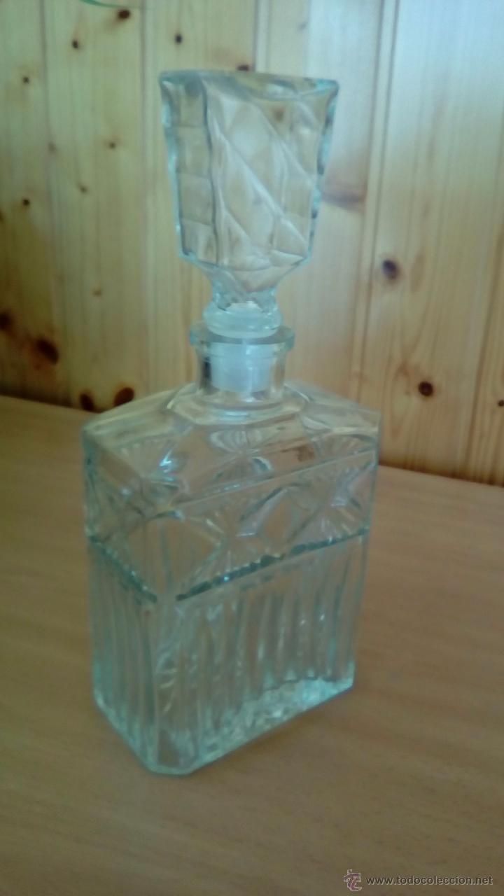Botellas antiguas: LOTE DE LICORERAS Y CUBITERA - Foto 6