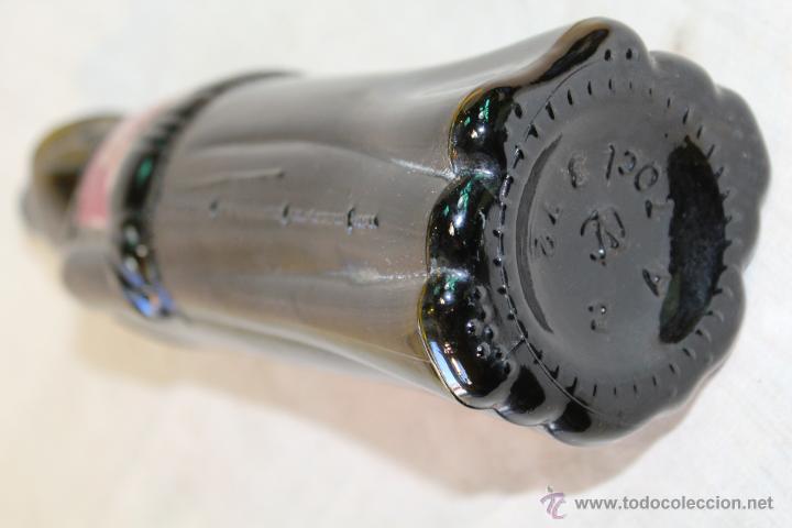 Botellas antiguas: BOTELLA LICOR DE HIERBAS EL MONJE - Foto 4