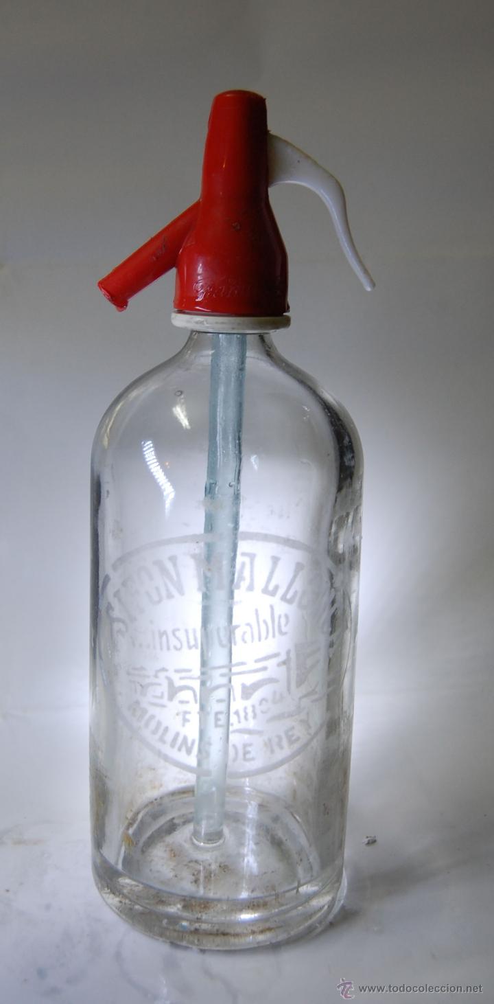 Botellas antiguas: SIF&Oacute;N MALLORCA DE MOLINS DE REY - Foto 1