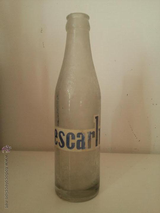 Botellas antiguas: Botella refresco Escarli - Foto 1