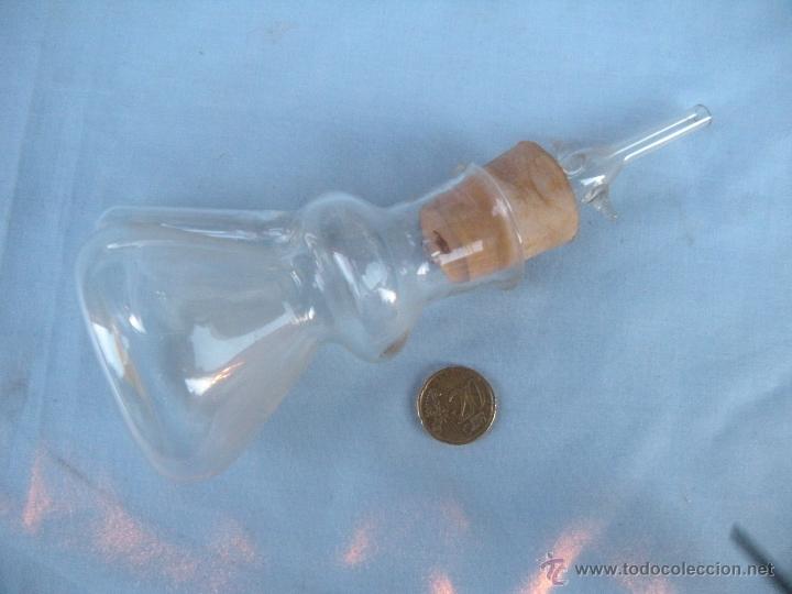 Botellas antiguas: BOTELLA DE LABORATORIO - Foto 2