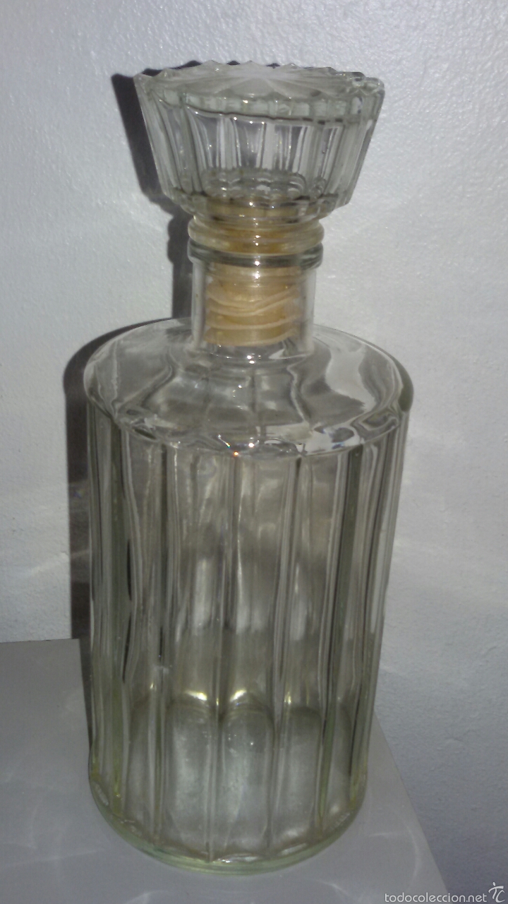 Botellas antiguas: Antigua wiskysera - Foto 1