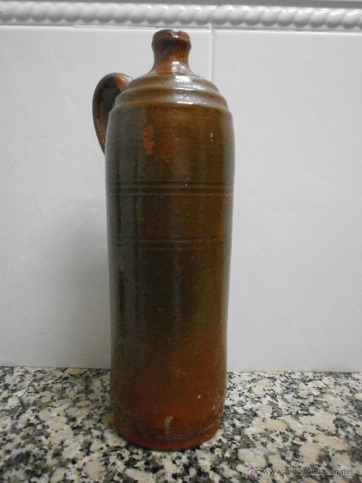 Botellas antiguas: ANTIGUA BOTELLA DE CERAMICA - Foto 3
