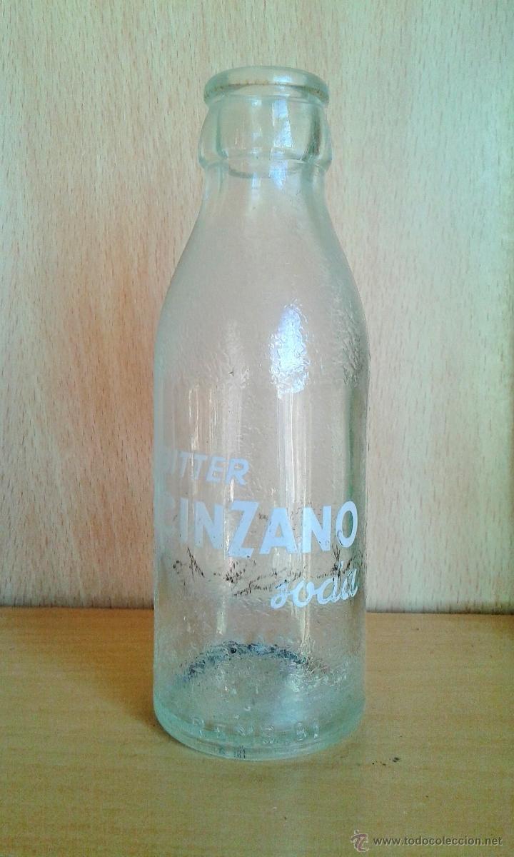 Botellas antiguas: BOTELLA SERIGRAFIADA BITTER CINZANO - Foto 1