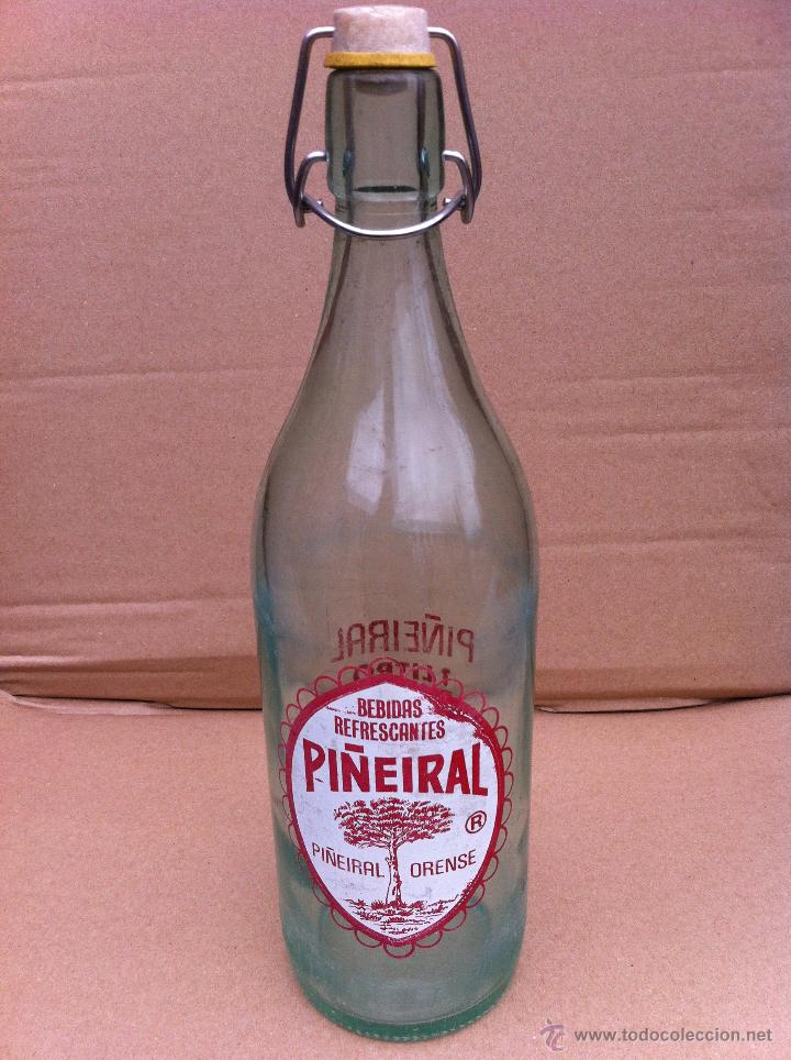 Botellas antiguas: GASEOSA PI&Ntilde;EIRAL.  ORENSE - Foto 1