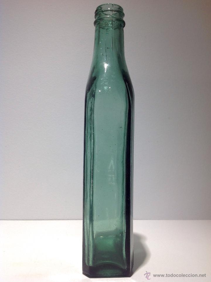 Botellas antiguas: ANTIGUA BOTELLA FRASCO DE ELIXIR YODOFUCOL. - Foto 4