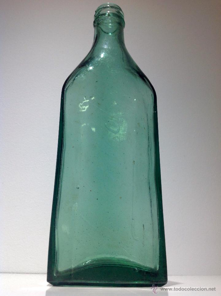 Botellas antiguas: ANTIGUA BOTELLA FRASCO DE ELIXIR YODOFUCOL. - Foto 5